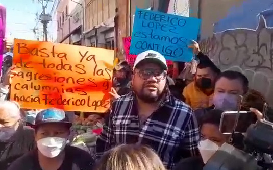 Líder de ambulantes en Puebla capital acusa persecución