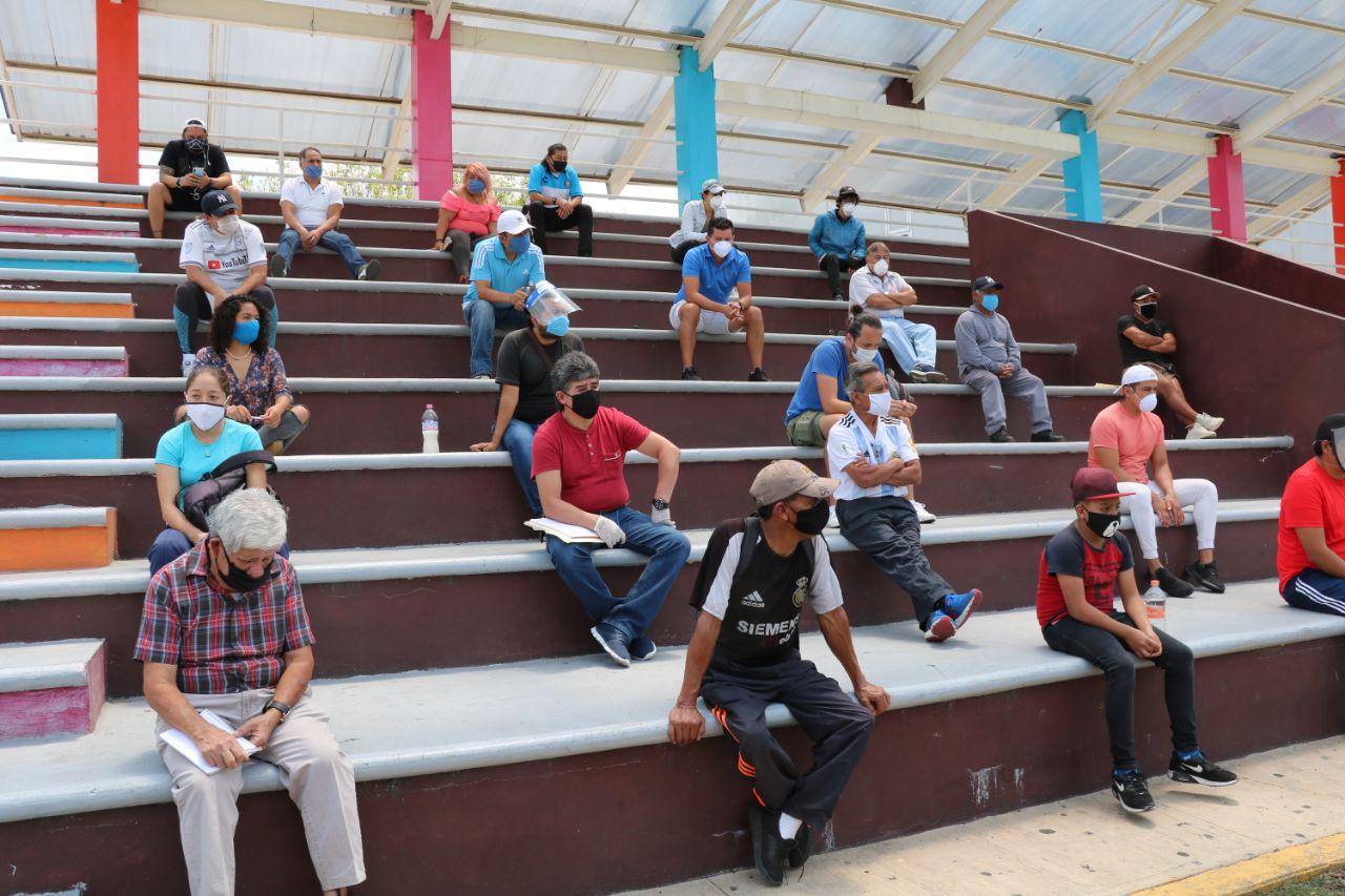Exhortan a promotores de ligas deportivas a seguir protocolos de salud en Puebla