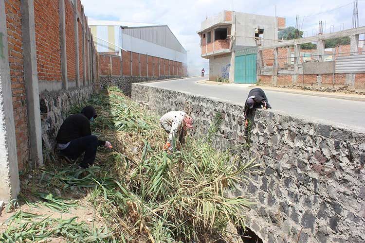 Inician trabajos continuos para evitar Inundaciones en Cuautlancingo