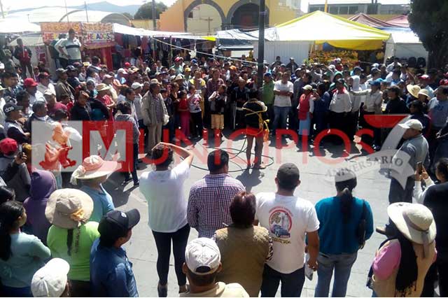 Habitantes de San Salvador el Seco intentan linchar a sujeto