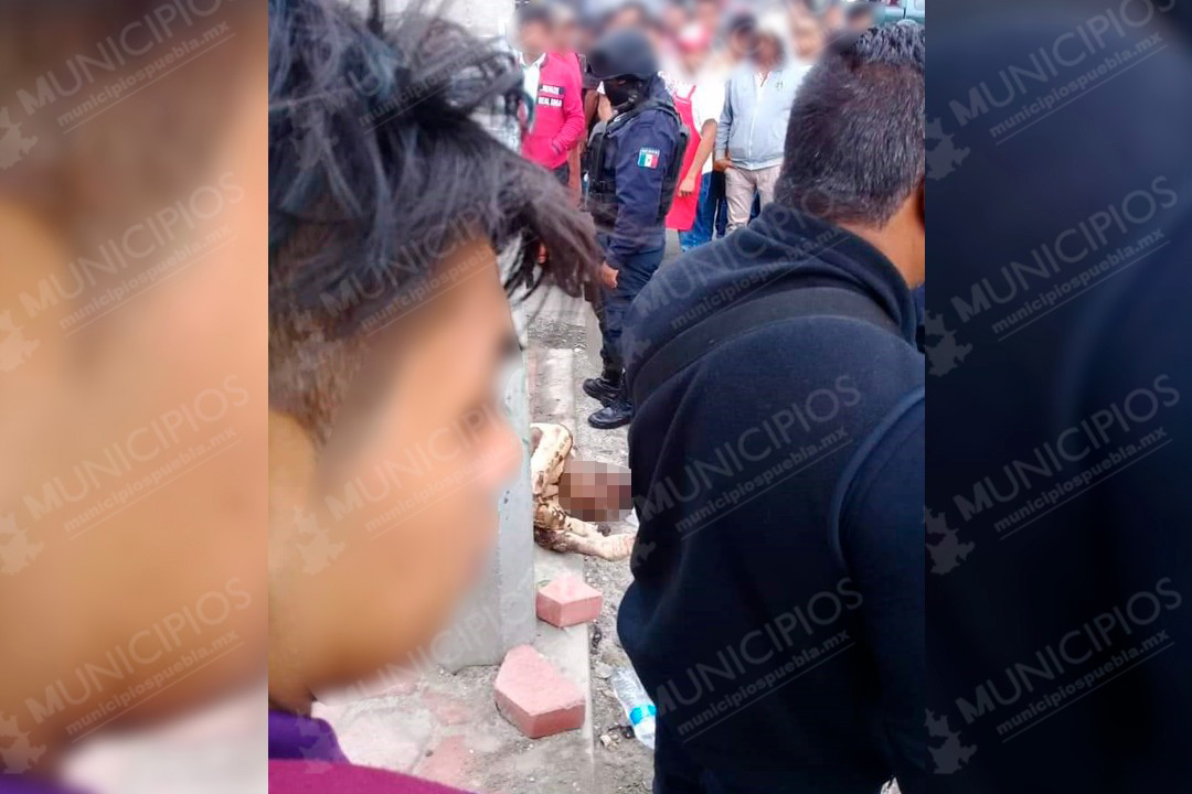 Por robar celular queman vivo a sujeto en Huixcolotla
