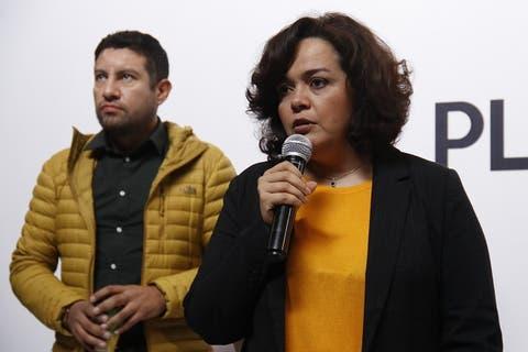 Asegura Claudia Rivera que Liza Aceves sigue siendo parte de su equipo de campaña 
