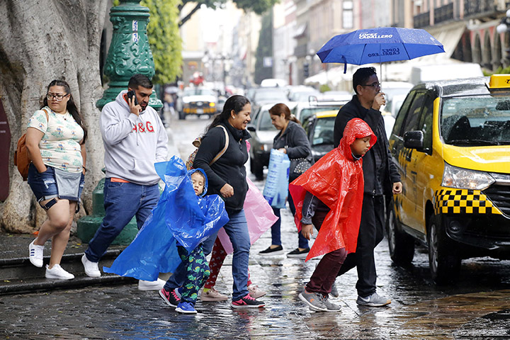 No olvide el paraguas, lluvias fuertes continuarán en todo el Estado