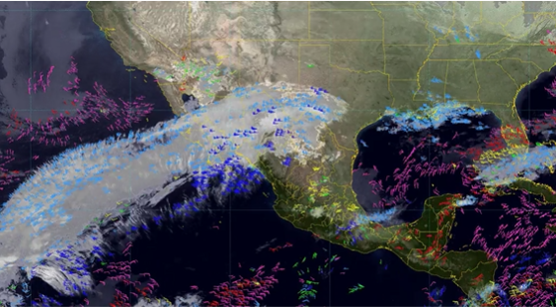 Habrá rachas de viento de fuertes a intensas en el norte y noreste de México