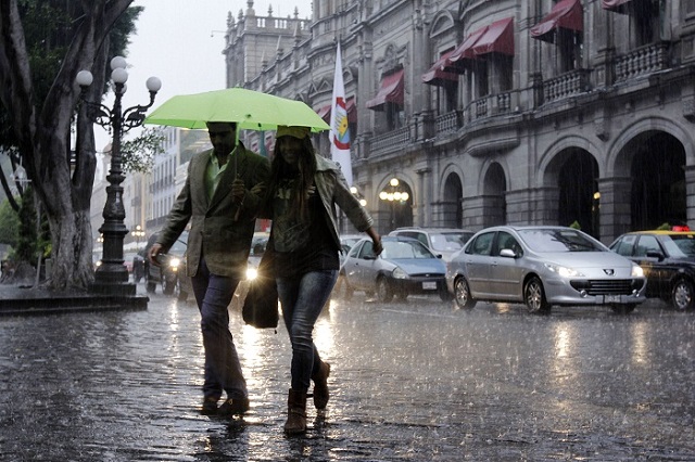 Prevén lluvias intensas en Puebla, Veracruz y Oaxaca