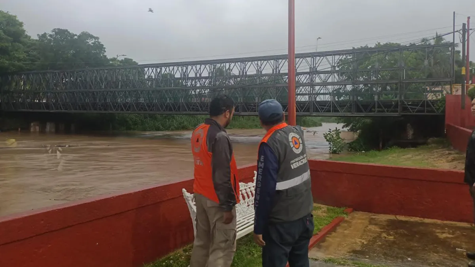 Se presentan dos muertes en Veracruz por las lluvias