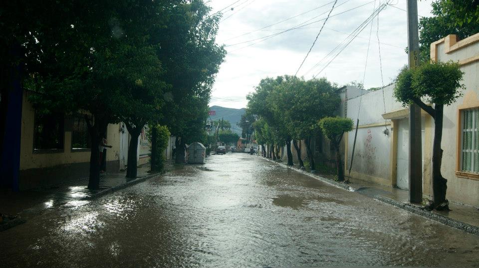 Colector pluvial y represas provocaron la barrancada en Tehuacán