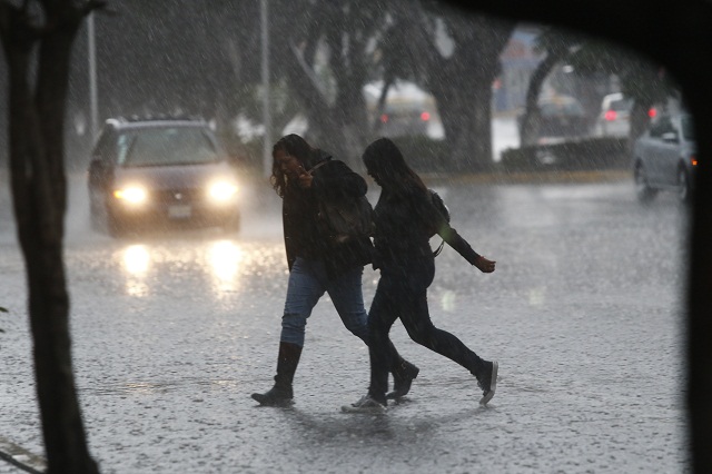 Ojo: muy fuertes lluvias se prevén para este jueves en Puebla