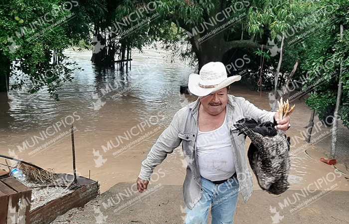Piden declaratoria de desastre en Tecomatlán, Axutla y Piaxtla
