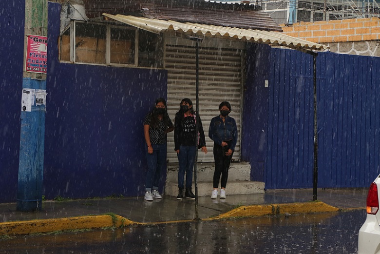 Advierten inicio de semana con lluvias muy fuertes en Puebla
