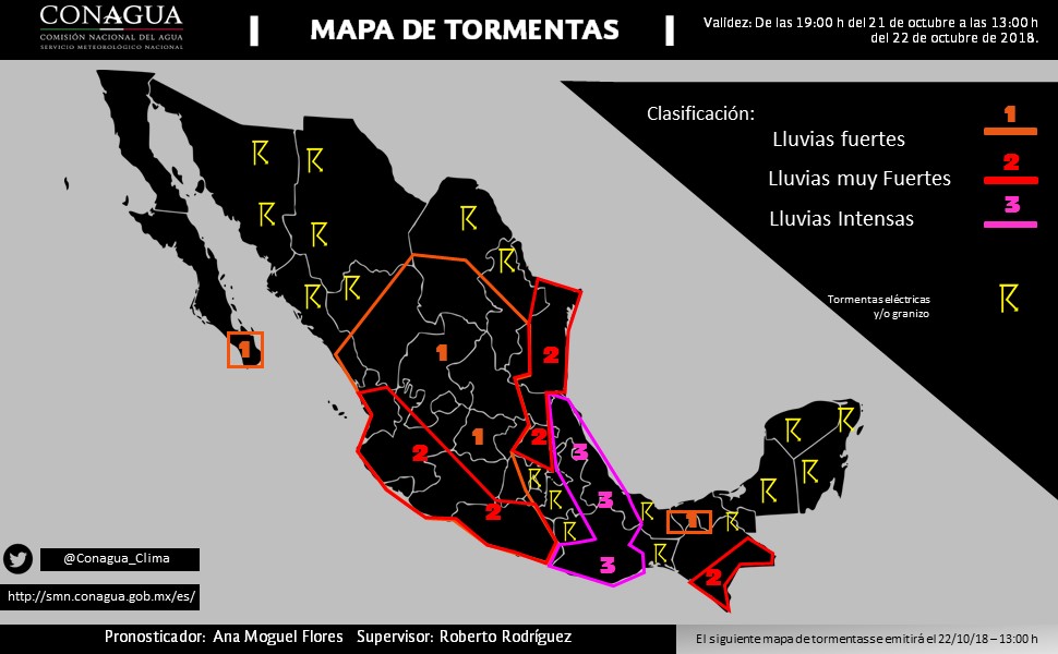 Prevén disminución gradual de lluvias en la Sierra de Puebla