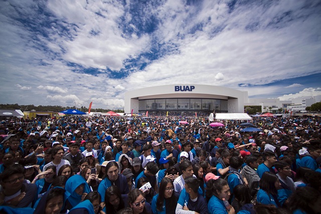 Nueva generación de la BUAP es recibida con el Lobo Fest 2018