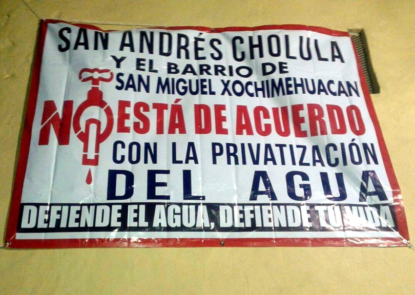 Redoblan campaña de rechazo a privatización del agua en San Andrés