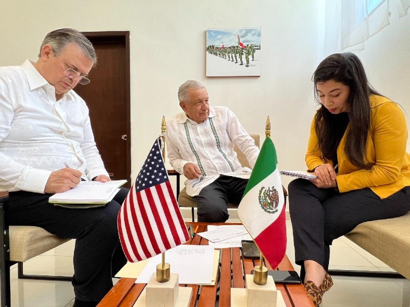 López Obrador sostiene llamada con Joe Biden