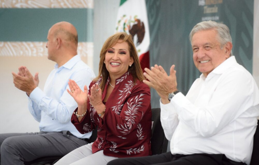 Lorena Cuéllar respalda los programas sociales de AMLO