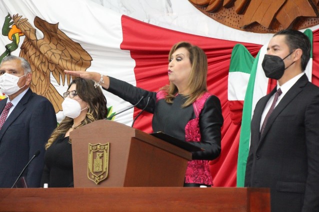 Estos serán los ejes de gobierno de Lorena Cuéllar en Tlaxcala