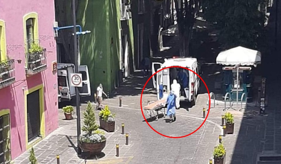 Pánico en Barrio de Los Sapos por traslado de enfermo