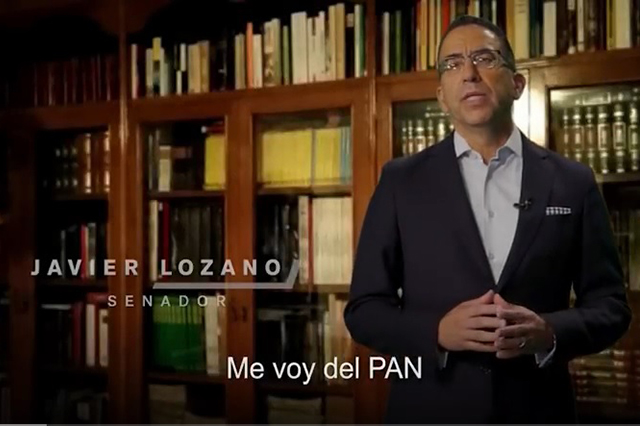 Renuncia Javier Lozano a Acción Nacional