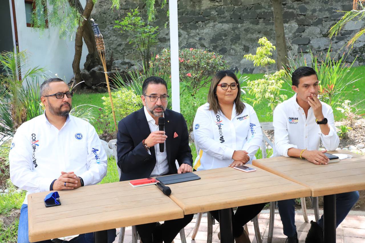 Pide PRI PAN y PRD seguridad en Puebla para llegar al día de las votaciones 