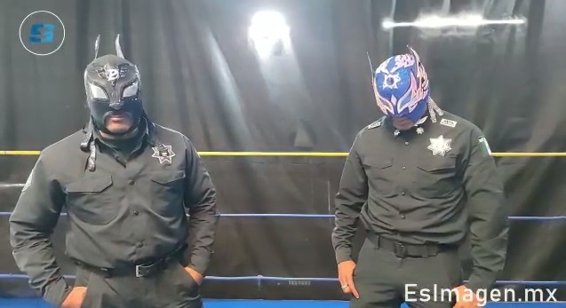 De día policías, de noche luchadores: Conoce a Pegasso y a Silver Sun