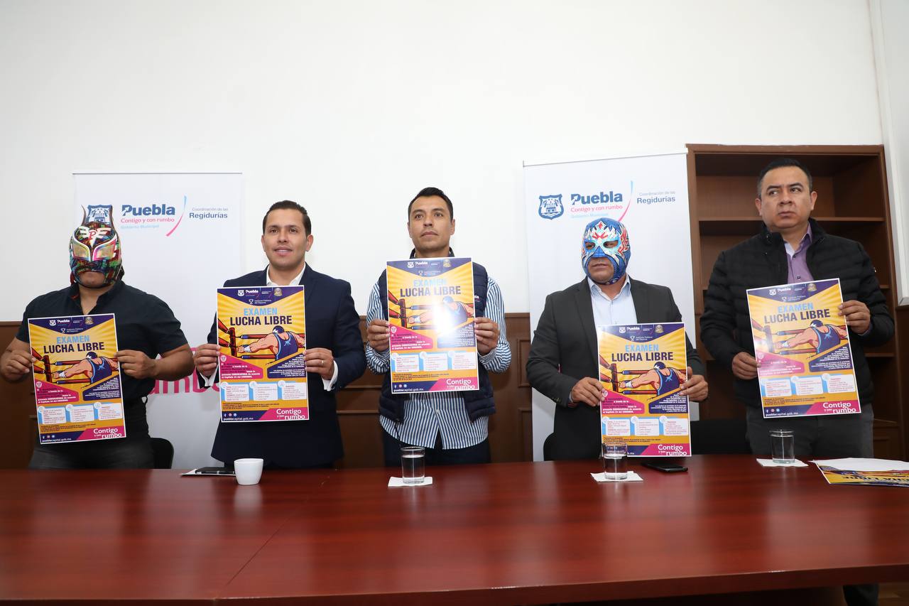 Puebla convoca a certificarse como luchador profesional 