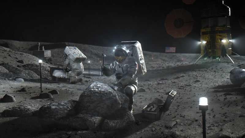Reafirma la NASA que sí hay agua en la Luna