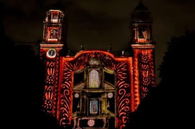 Video mapping Lunas de Octubre en San Andrés Cholula llega a su fin