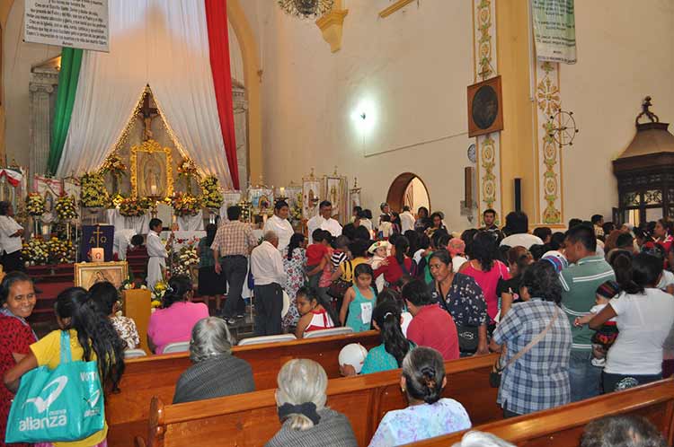 Pide iglesia rescatar valores de la mujer en la celebración guadalupana