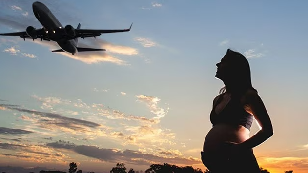 Maternidad y aviación
