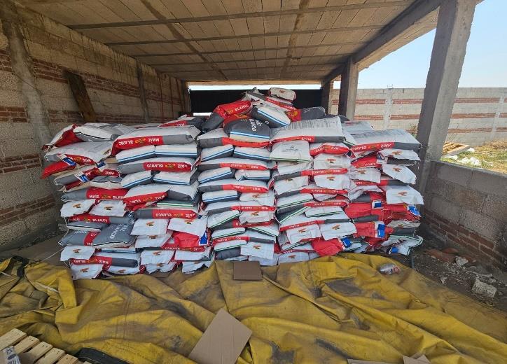 Recuperan 14 toneladas de maíz tras cateo en Cuautlancingo