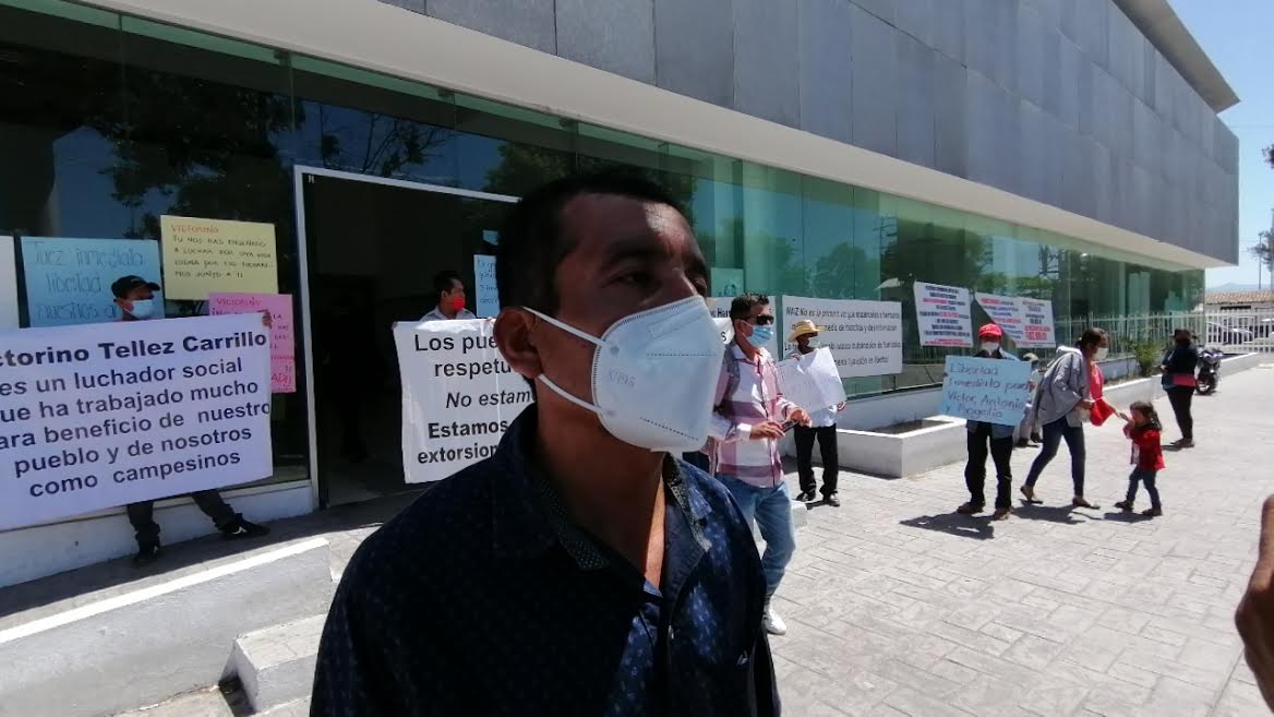 Protestan contra la agrupación Maiz en Tehuacán