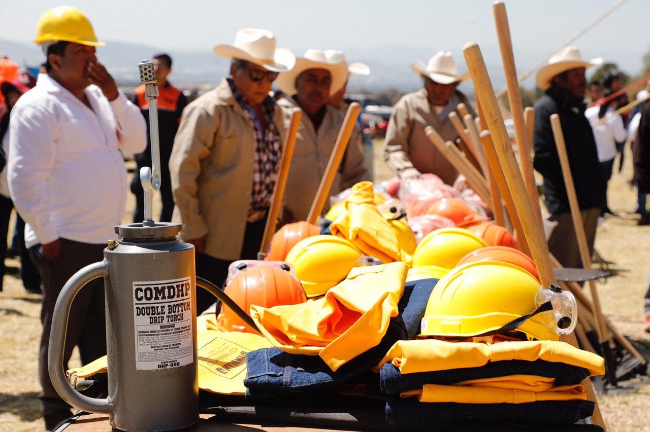 San Miguel Canoa salvaguardará La Malinche en temporada de incendios