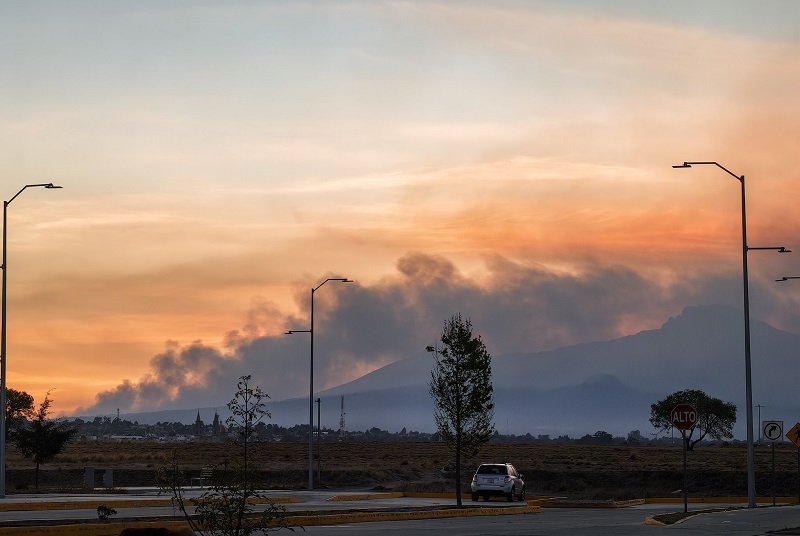 Confirma Céspedes tres incendios forestales en Puebla este jueves