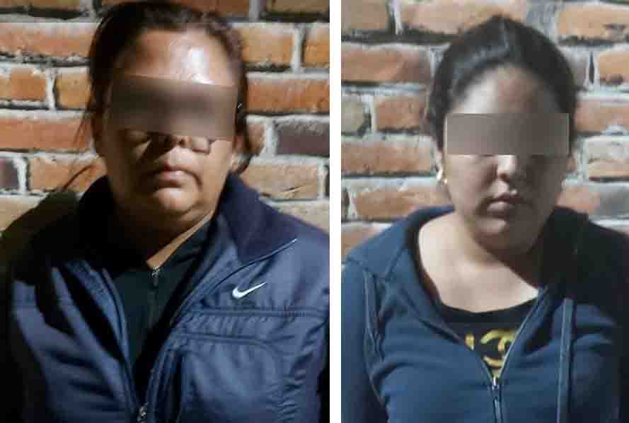 Detienen a madre e hija por vender droga para la banda de El Pelón en Tehuacán