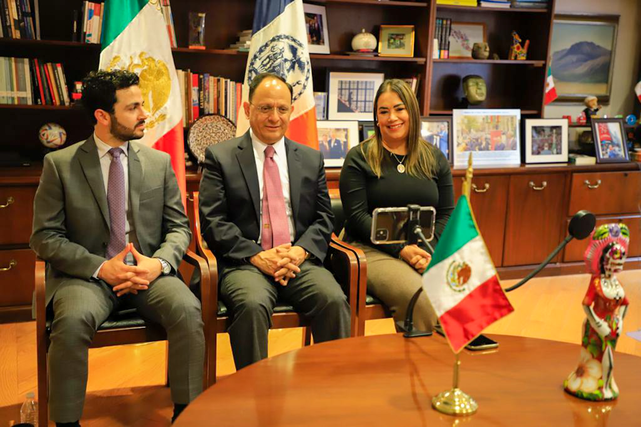 Han visitado las catrinas de Puebla en Nueva York 1.2 millones de personas