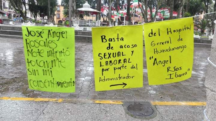 Denuncian acoso sexual y laboral en hospital general de Huauchinango