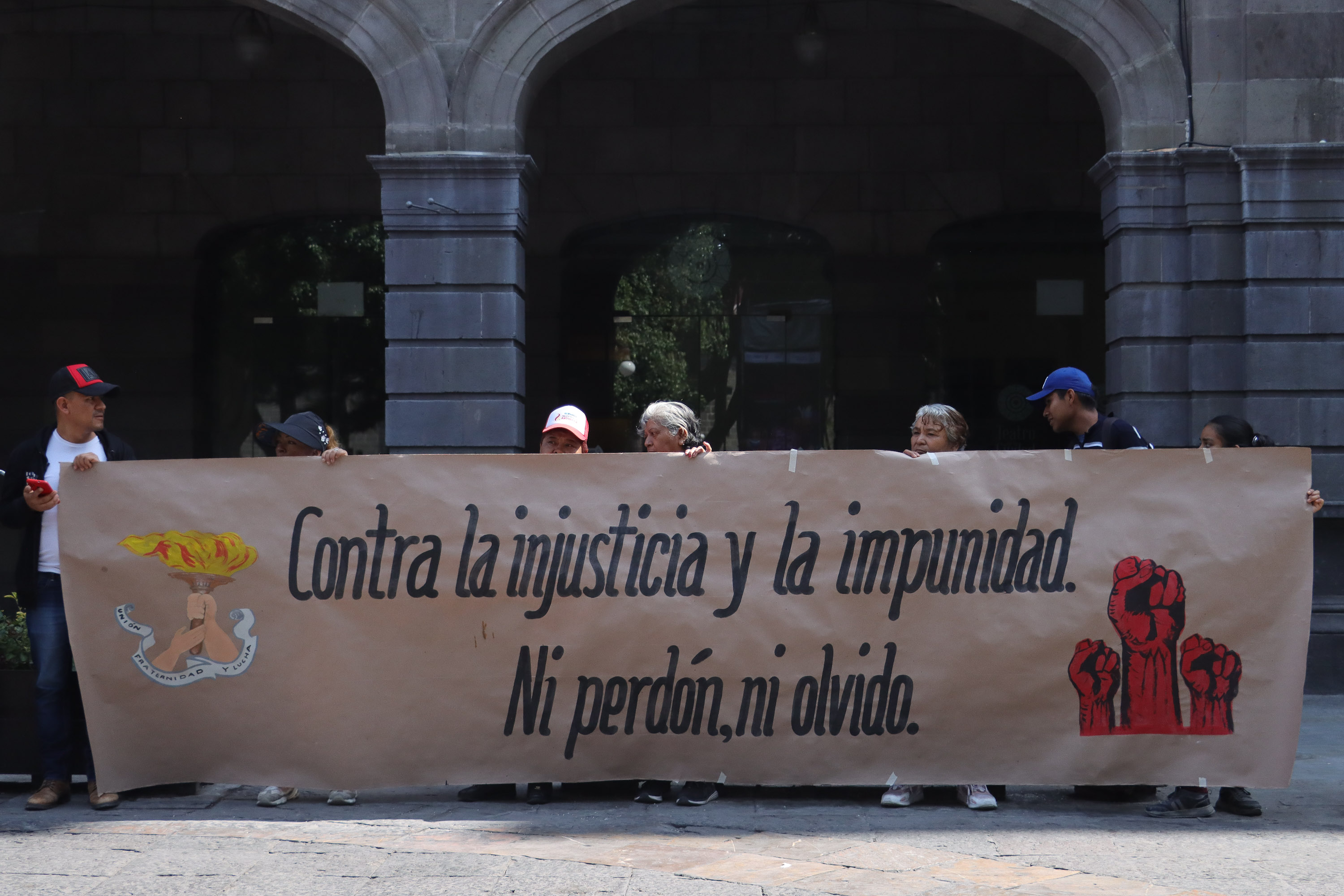 Se manifesta Antorcha Campesina por compañeros de Guerrero