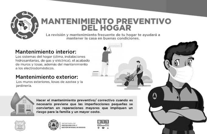 Protección Civil Municipal emite recomendaciones previo a temporada de lluvias
