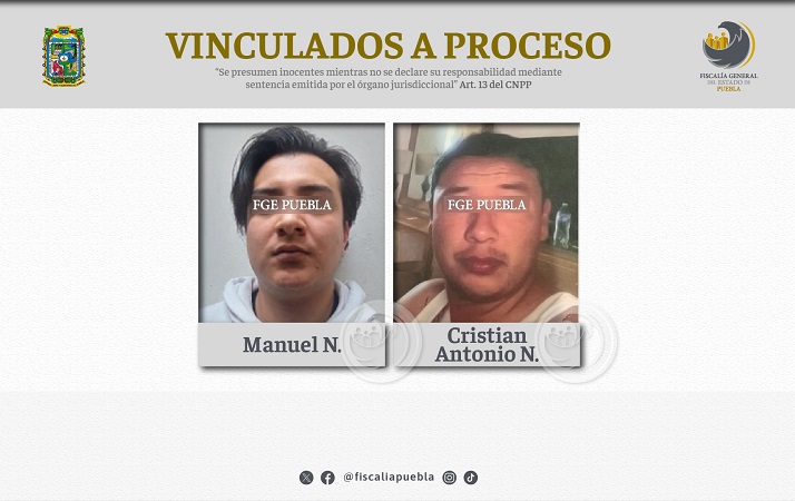 Manuel y Cristian, acusados de tener relaciones con menores de edad