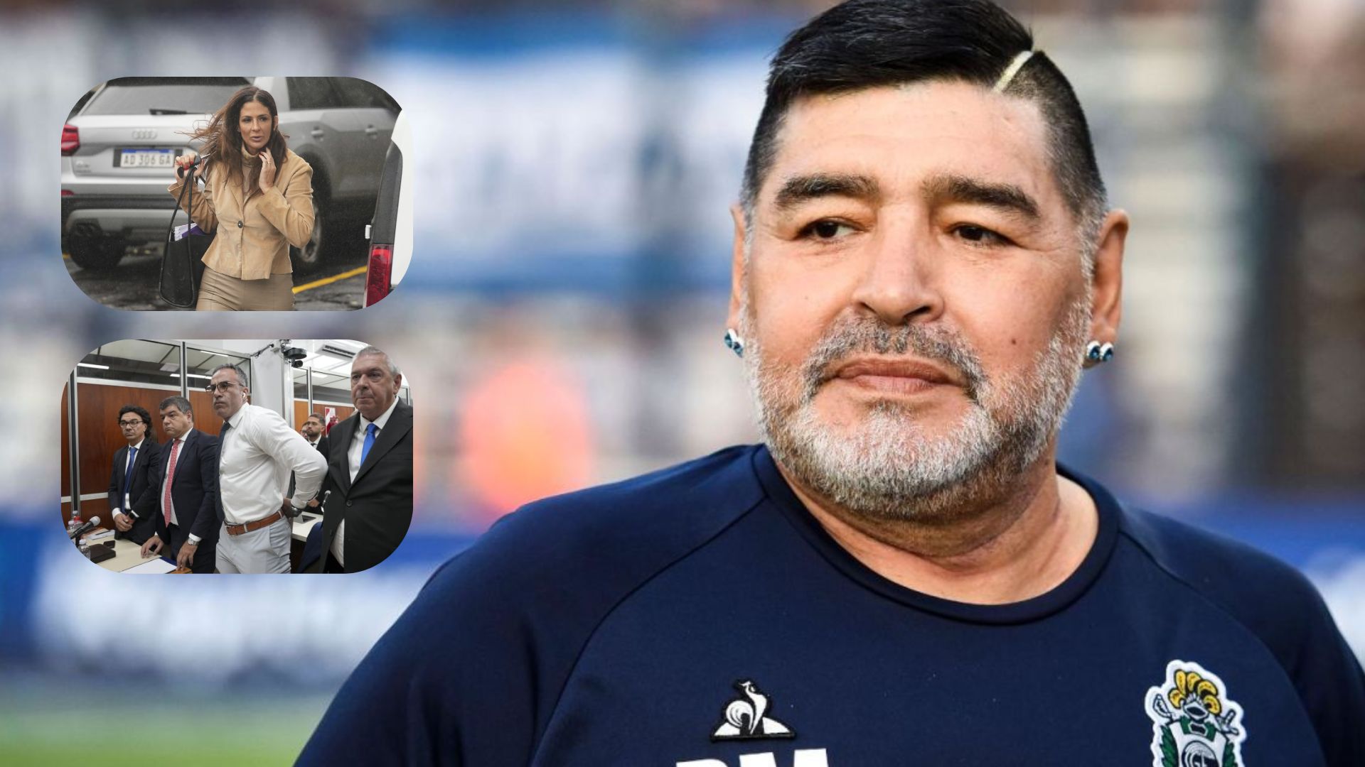 Por escándalo de tribunal, anulan juicio contra los doctores de Diego Maradona  