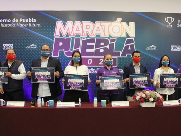 Presenta INPODE Maratón Puebla 2021