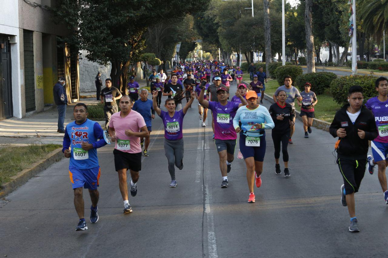 Celebran el Maratón Internacional de Puebla 2019