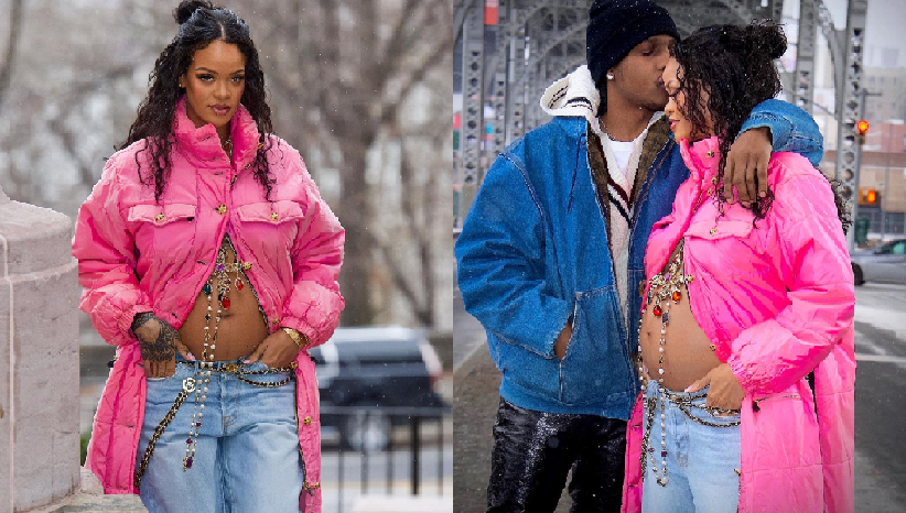 Rihanna está embarazada,  espera a su primer bebé 