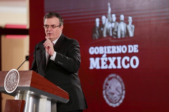Ebrard realizará conferencia mañanera desde Washington