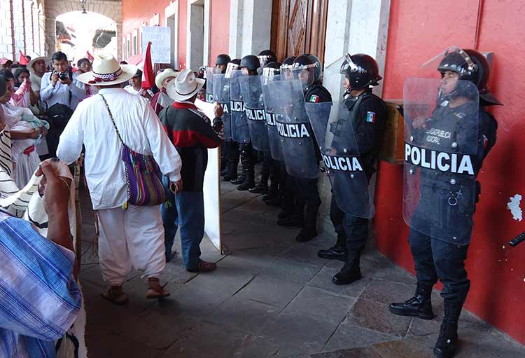 Exige MIOCUP en Zacapoaxtla liberación de opositores al Gasoducto Morelos