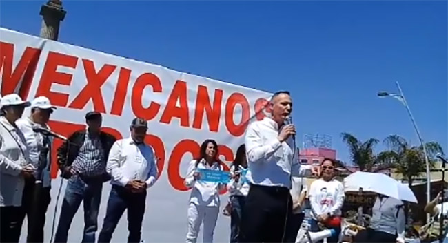 Grupos pro-vida y familia LeBarón exigen frenar la inseguridad y ejecuciones