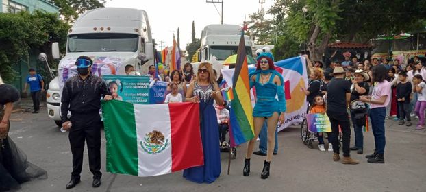 Respeto e inclusión, piden en marcha LGBTTTIQ en Tehuacán