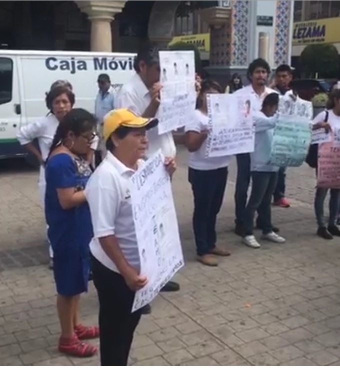 Manifestación contra inseguridad tiene poca respuesta en Tehuacán