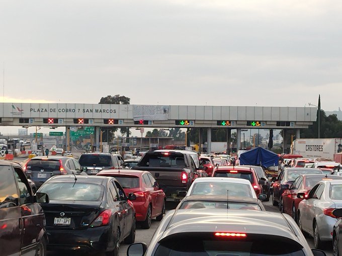 Precaución: la México-Puebla es la autopista de mayor aforo este domingo