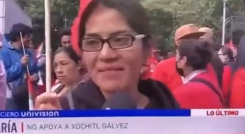 La acarrearon con Xóchitl, pero la joven apoya a otra mujer, que solo puede ser Claudia